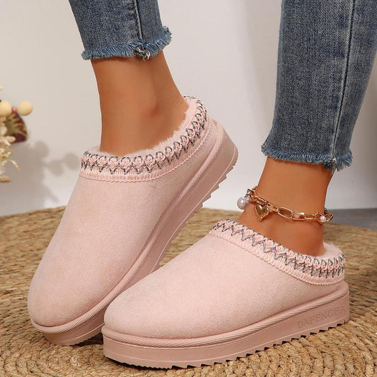 Chalet Slipper · Fleece-Lined Platform Mini Boot